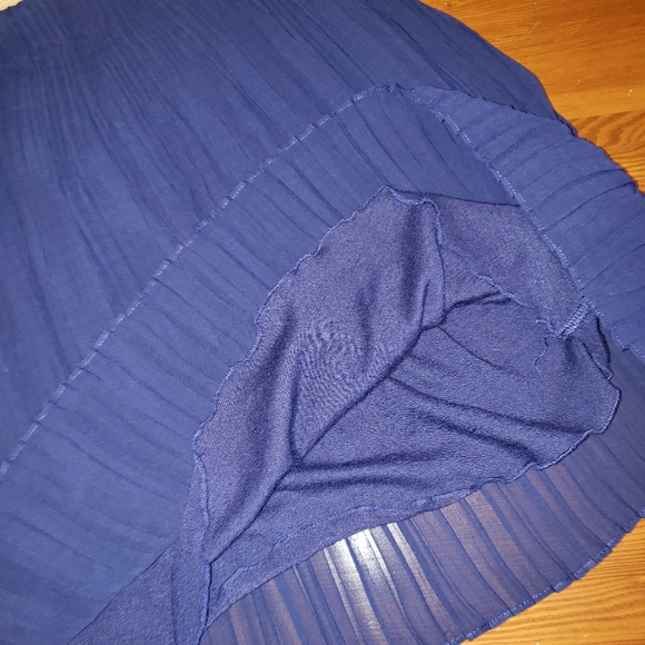 Sandwich light pleated skirt blue - Picture 2 of 4